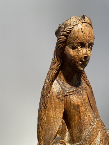 11th to 15th century - Smiling Virgin (Brabant, 15th)