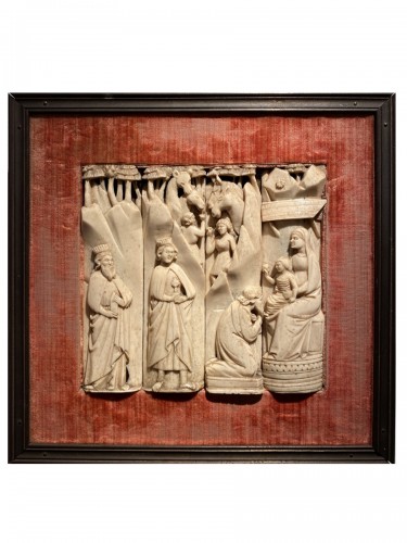 Embriachi workshop - Adoration of the Magi’ (Venice, ca 1400)