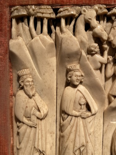 Embriachi atelier de - Adoration des Rois Mages, Venise, ca 1400 - Seghers & Pang Fine Arts