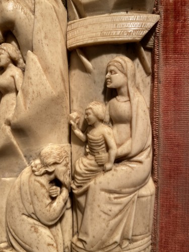 XIe au XVe siècle - Embriachi atelier de - Adoration des Rois Mages, Venise, ca 1400