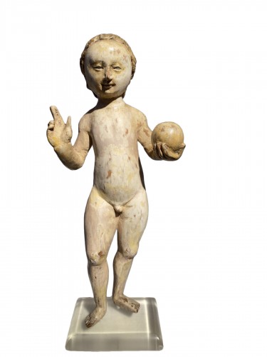 Child Jesus as ‘Saviour of the World’ (Malines, 16th)