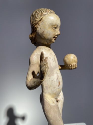 L'enfant Jésus comme "Sauveur du monde" (Malines, XVIe) - Seghers & Pang Fine Arts
