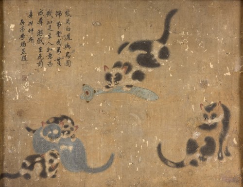 Chats (Chine, 1771 ou 1831) - Seghers & Pang Fine Arts
