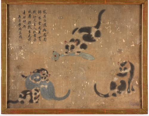 XVIIIe siècle - Chats (Chine, 1771 ou 1831)