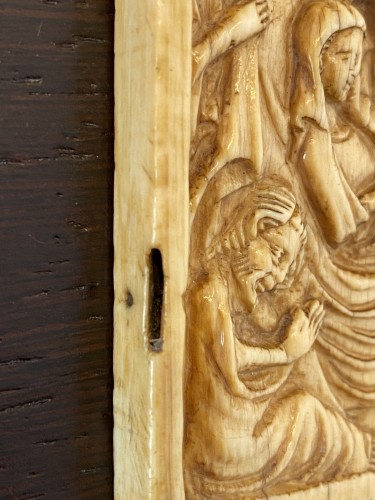 Moyen Âge - La Dormition de la Vierge  - France XIVe siècle