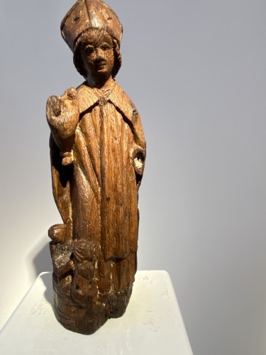 Art sacré, objets religieux  - Saint Nicolas - Flandres 16e siècle