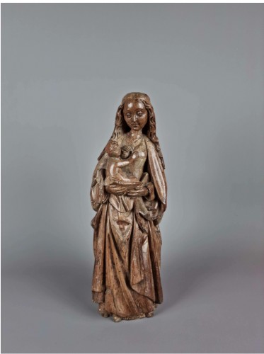 Vierge à l’Enfant dite ‘Poupée de Malines’ (Malines, ca1500) - Art sacré, objets religieux Style Renaissance
