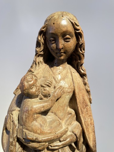 Antiquités - Vierge à l’Enfant dite ‘Poupée de Malines’ (Malines, ca1500)