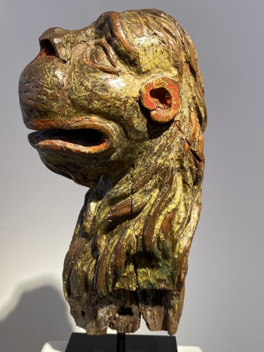 Lion&#039;s Head, France 16th century - Sculpture Style Renaissance