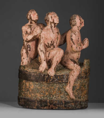 Les 3 enfants sauvés par Saint-Nicolas - Flandres 16e siècle - Louis XIII
