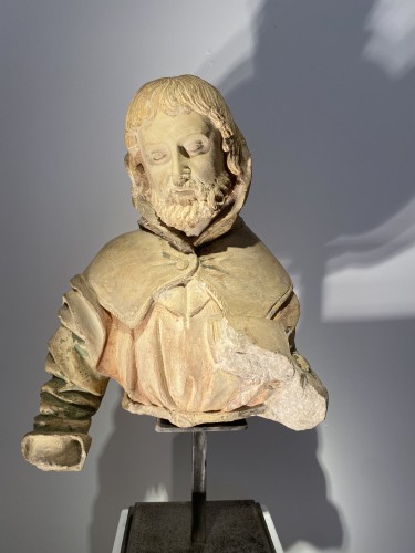 XIe au XVe siècle - Évangeliste barbu, France XVe siècle