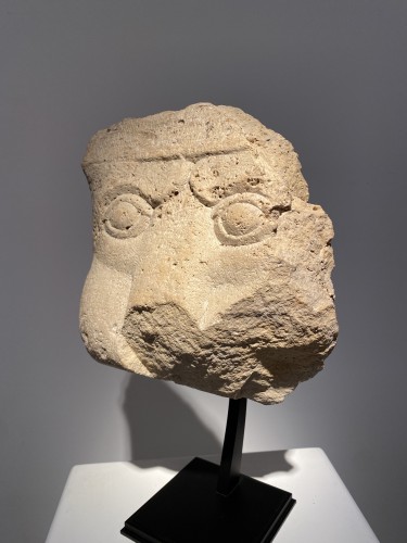 Sculpture Sculpture en pierre - Fragment de lion roman (Italie, 11e-12e siècle)
