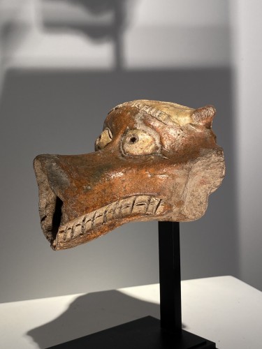 11th to 15th century - Zoomorphic spout from a pitcher (Flanders, 14th century)