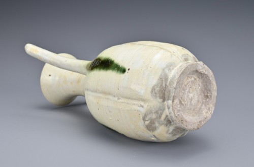 Green-splashed pottery ewer - China, Liao dynasty (907-1125) - 