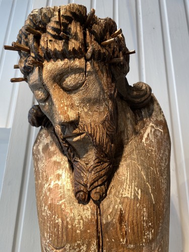 Grand Christ - Allemagne  XVIe siècle - Art sacré, objets religieux Style Renaissance