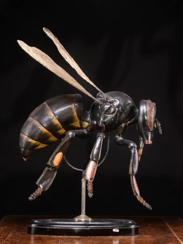 19th century - Large Didactical Model of a Bee (Apis mellifica) by Robert Brendel