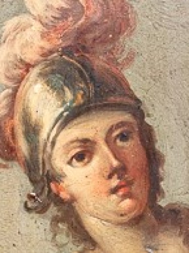 18th C Pallas Athéna with lance,shield,helmet and breastplate - Paintings & Drawings Style 