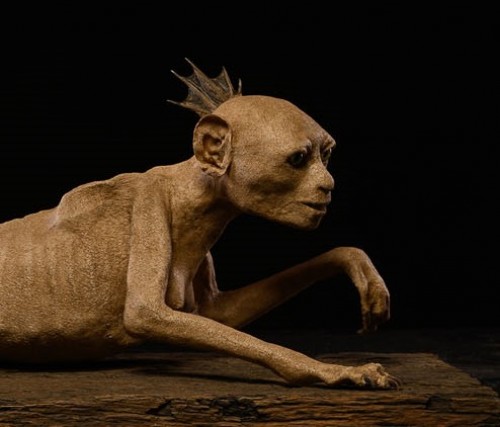 Sirène Fidji, fraîchement capturée à Atlantis - Objets de Curiosité Style 