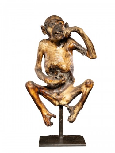Singe momifié cérémoniel