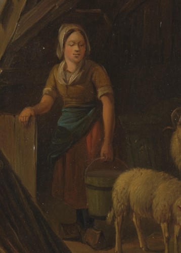 Bergerie, Pieter Plas (1810-1853) - 