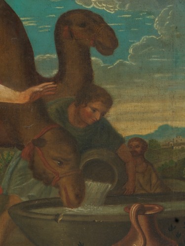 18th century -  Willem Muys (1720-1763), Rebekka and Eliëzer at the Watersource.