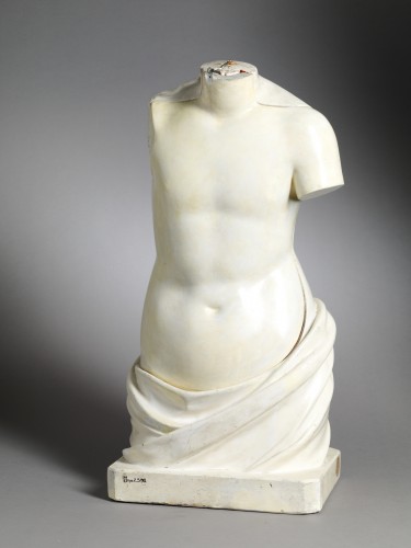 Curiosities  - 19th C Anatomical Didactic Model of a Torso with Removable Organs