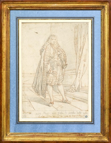 Costume of an envoy of the States of Venice, by Francesco Galimberti - 