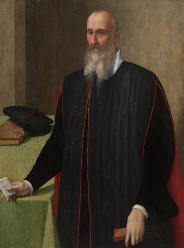 Presumed portrait of Senator Bartolomeo Panciatichi by Santi di Tito 