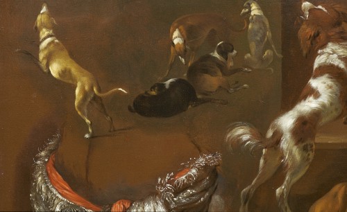 Dix études de chien et une étude d’étole, attribué à Jan Weenix (1641-1719) - Stéphane Renard Fine Art