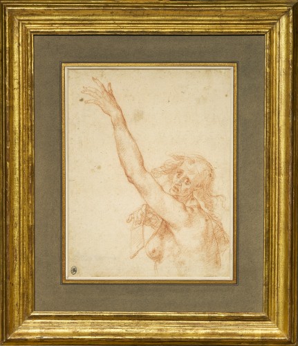 Antiquités - Study of a Fate at mid-body attributed to Giovanni da San Giovanni