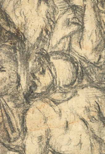 Christ before Herod, a drawing from the School of Titian - 