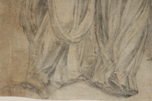Four Women, a drawing by Francesco Furini after Ghiberti&#039;s Paradise Gate  - 