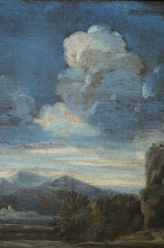 Paysage aux joueurs d'osselets par Gaspard Dughet (1615 - 1675) - 