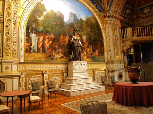 XIXe siècle - Astrée, une étude de Jean-Dominique Ingres pour la fresque de L'âge d'or à Dampierre
