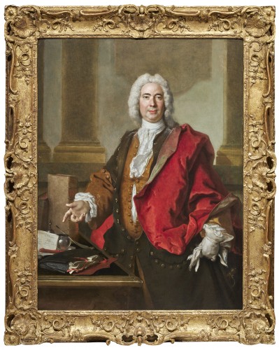 Portrait of Monsieur Aubert by Nicolas de Largillière (1656-1746)