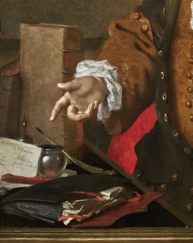 Paintings & Drawings  - Portrait of Monsieur Aubert by Nicolas de Largillière (1656-1746)