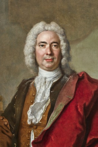 Portrait de Monsieur Aubert par Nicolas de Largillière (1656-1746) - Stéphane Renard Fine Art