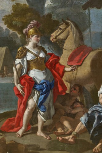 18th century - Herminia and the Shepherds - Francesco de Mura (1696 -1782)