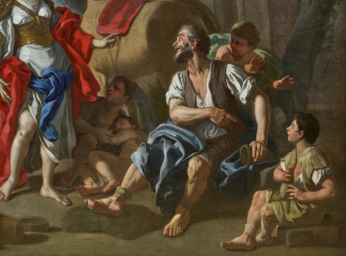Herminia and the Shepherds - Francesco de Mura (1696 -1782) - 