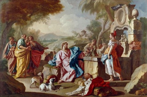  - Herminia and the Shepherds - Francesco de Mura (1696 -1782)