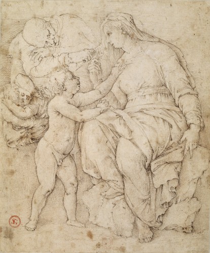 Une allégorie de lacChasteté attribuée à Giuseppe Porta - Renaissance