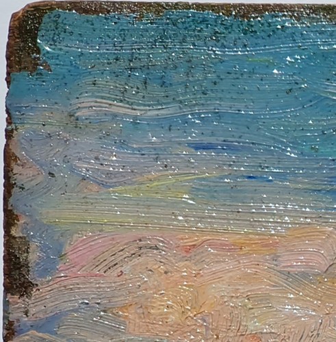 19th century - Two Studies of Cloud  by Henri Martin