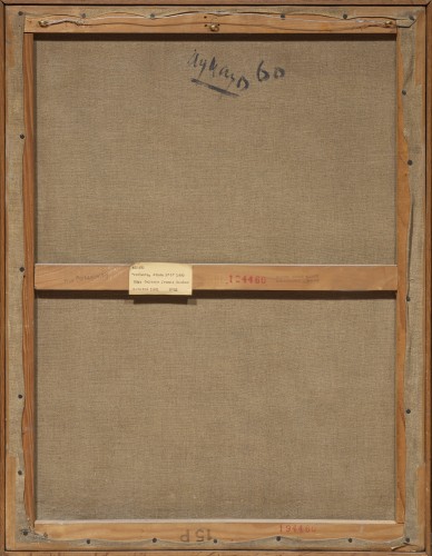 Infanta, Study Number 6, a 1960 painting by Fermin Aguayo after Velázquez - Paintings & Drawings Style 50
