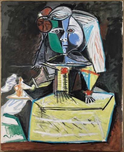 Antiquités - Infanta, Study Number 6, a 1960 painting by Fermin Aguayo after Velázquez