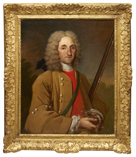 Portrait of Julien Prieur the bailiff of the Marquis d'Armentières as a Hun