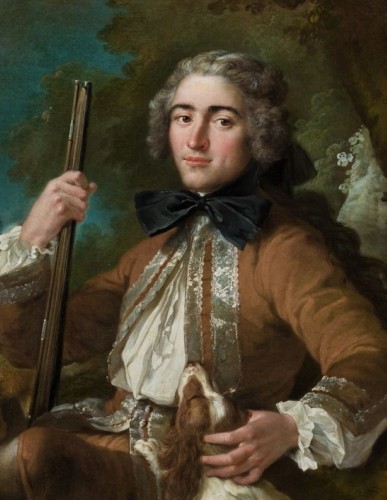 Antiquités - Portrait of Julien Prieur the bailiff of the Marquis d&#039;Armentières as a Hun