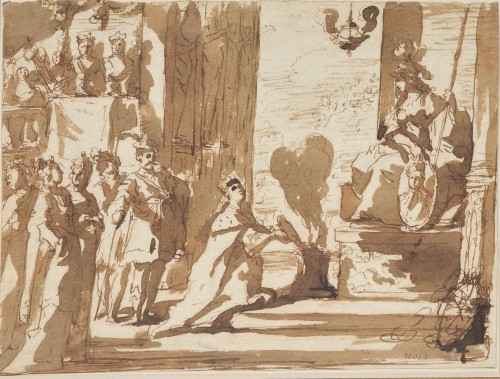 Paintings & Drawings  - Allegory of the Treaty of Angoulême attributed to Donato Mascagni
