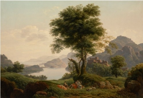 Antiquités - A drawing by Jean-Pierre Péquignot, Girodet&#039;s friend