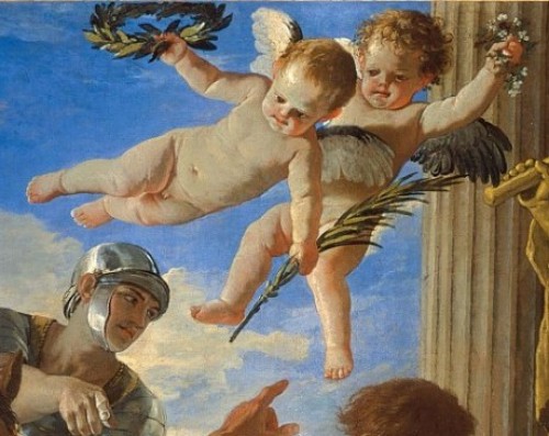 17th century - A first thought for Nicolas Loir&#039;s Adoration of the Shepherds at the Louvre