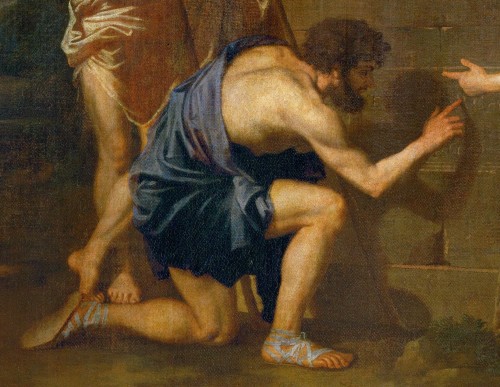 Louis XIV - A first thought for Nicolas Loir&#039;s Adoration of the Shepherds at the Louvre